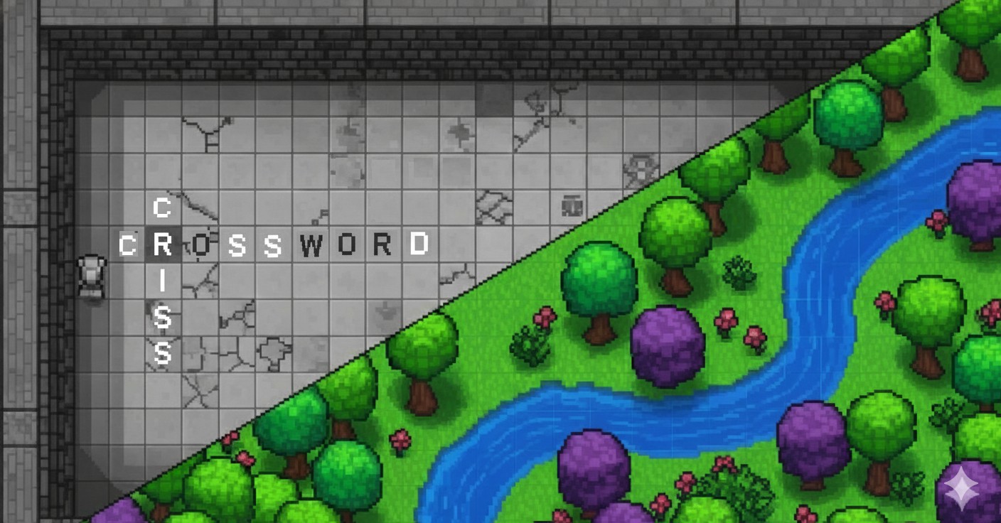 Criss-Crossword Landscape Icon